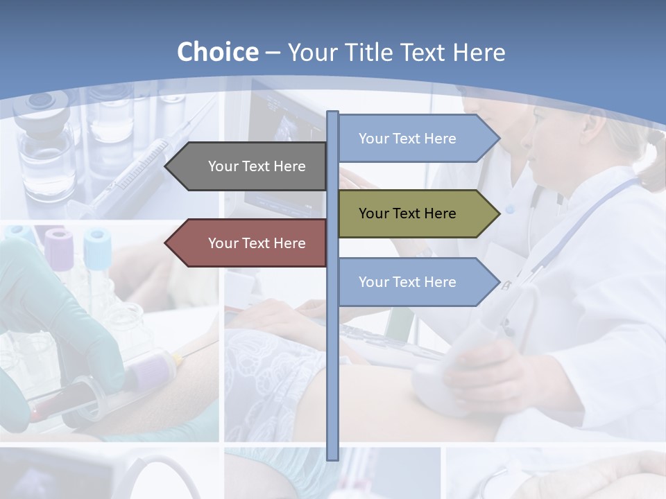 Virus Blood Expertise PowerPoint Template