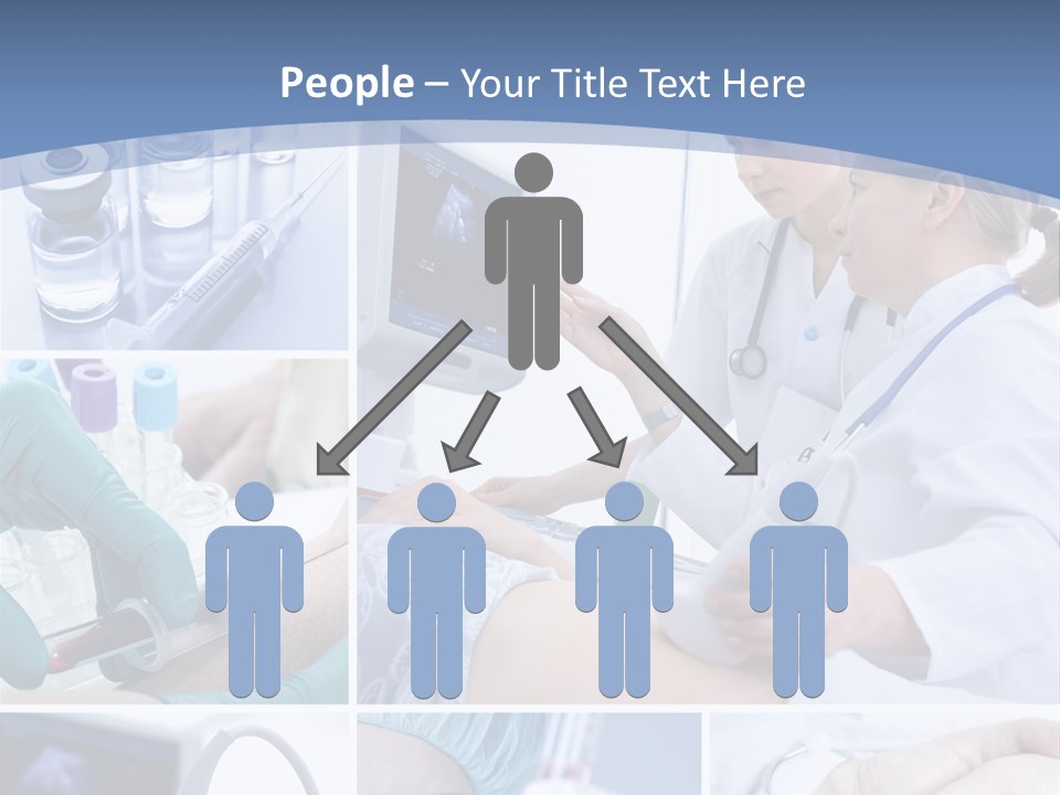 Virus Blood Expertise PowerPoint Template