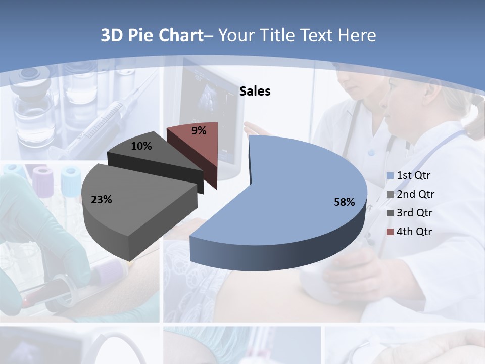 Virus Blood Expertise PowerPoint Template