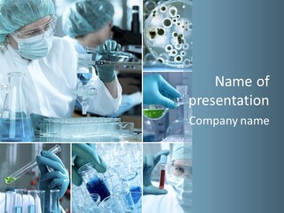 Tube Infection Scientist PowerPoint Template