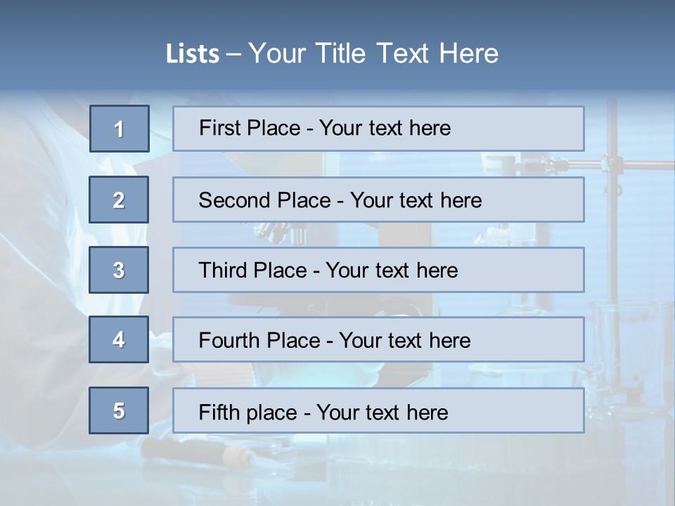 Chemical Biology Scientific PowerPoint Template