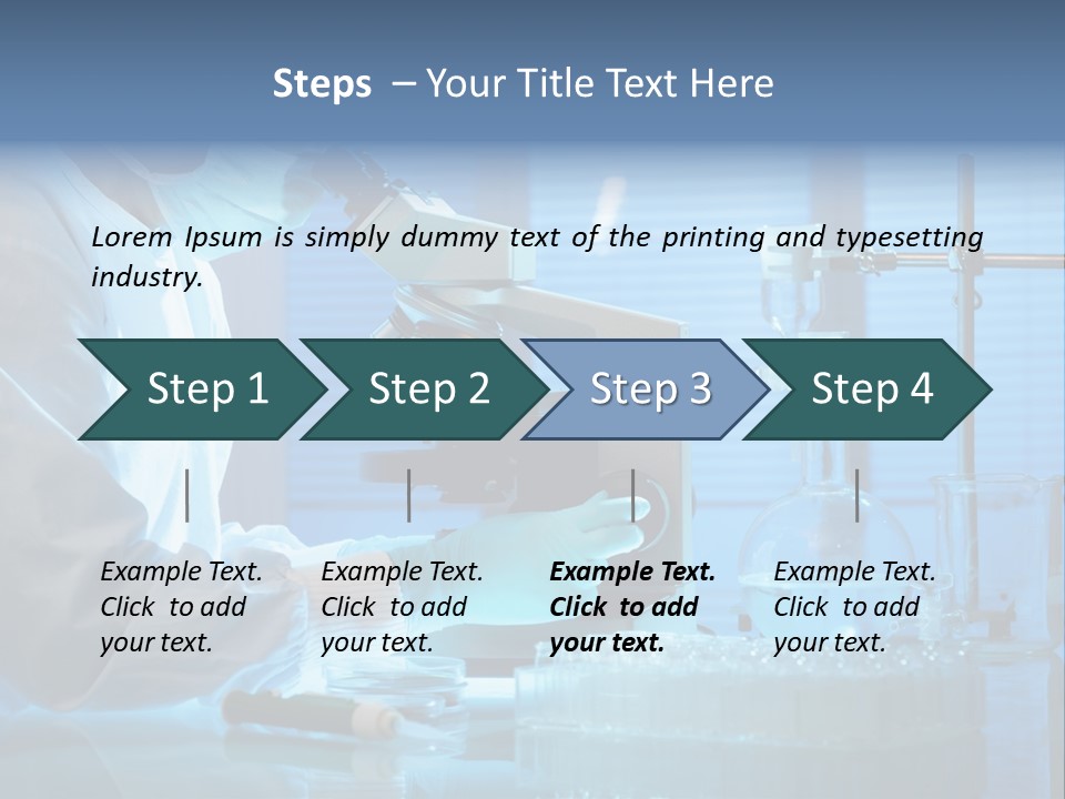 Chemical Biology Scientific PowerPoint Template