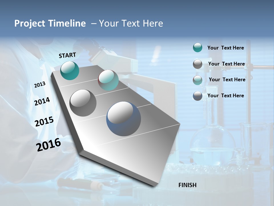 Chemical Biology Scientific PowerPoint Template