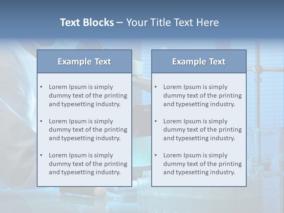 Chemical Biology Scientific PowerPoint Template