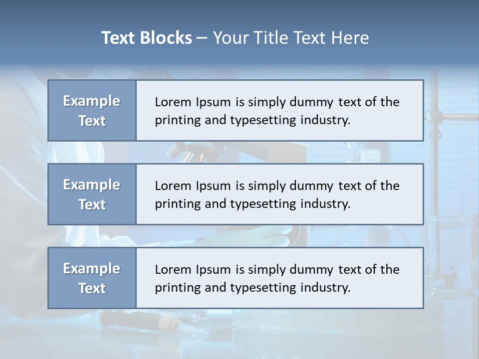 Chemical Biology Scientific PowerPoint Template