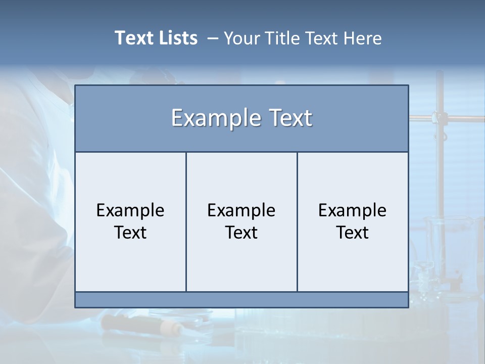 Chemical Biology Scientific PowerPoint Template