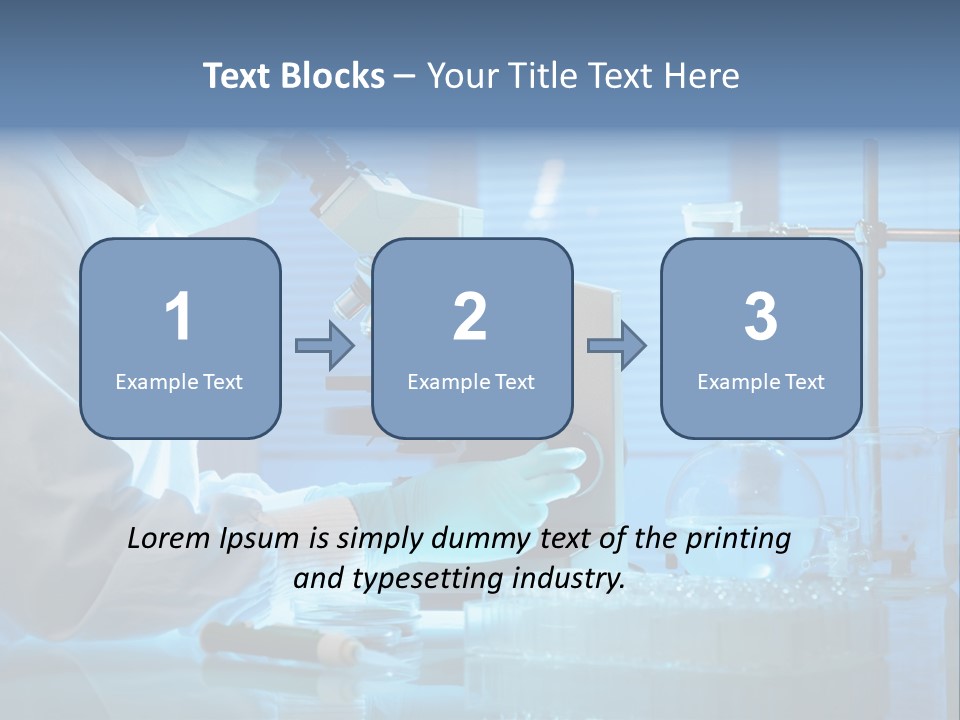 Chemical Biology Scientific PowerPoint Template