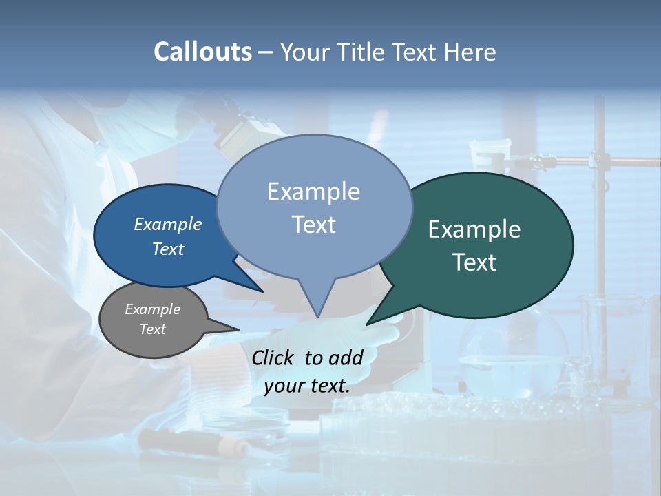 Chemical Biology Scientific PowerPoint Template