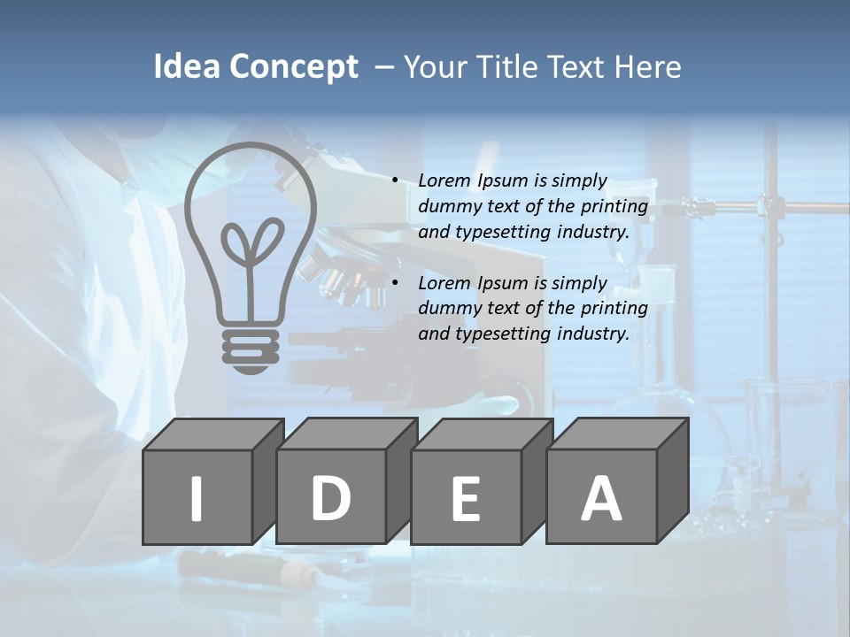Chemical Biology Scientific PowerPoint Template