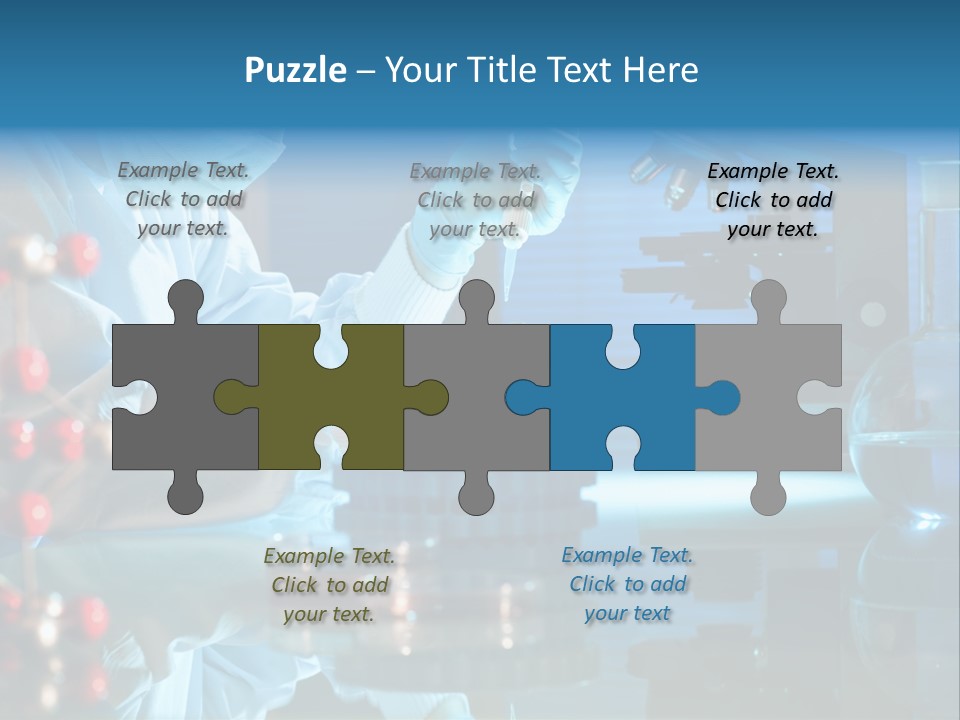 Chemist Learner Infection PowerPoint Template