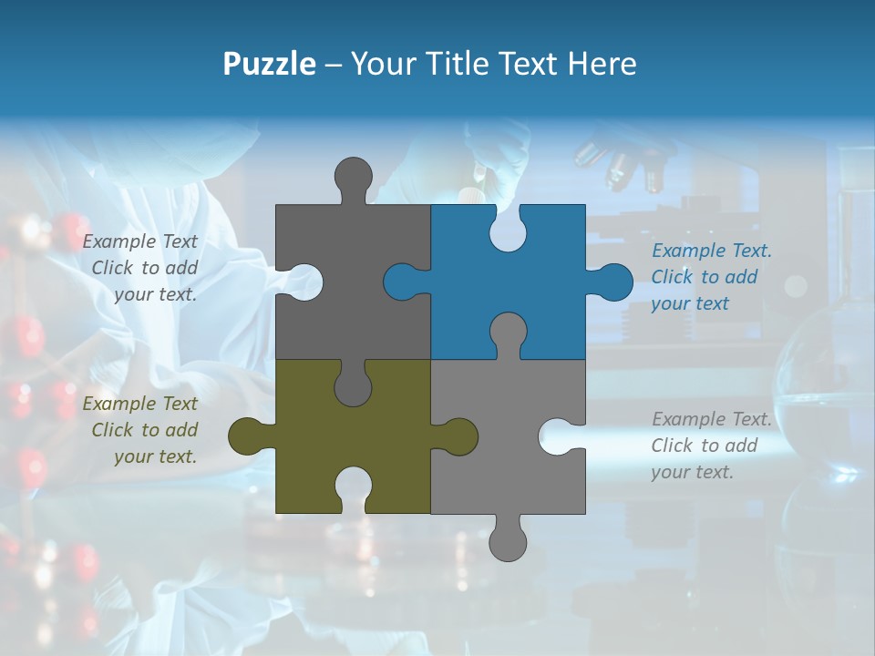 Chemist Learner Infection PowerPoint Template