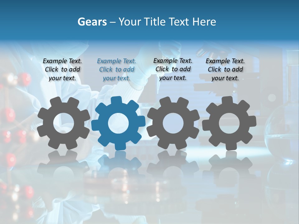 Chemist Learner Infection PowerPoint Template