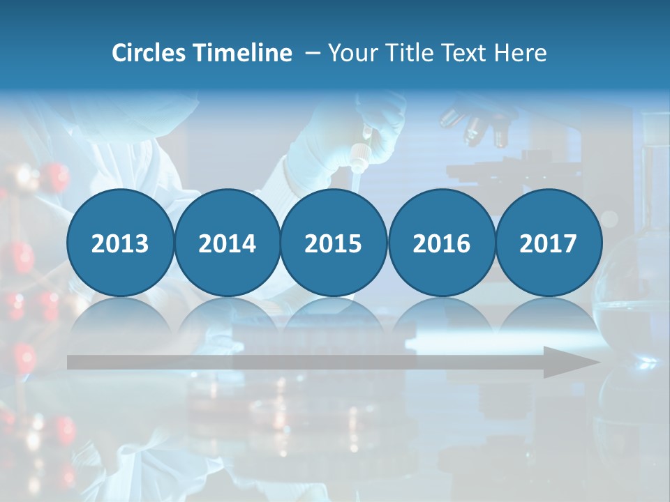 Chemist Learner Infection PowerPoint Template