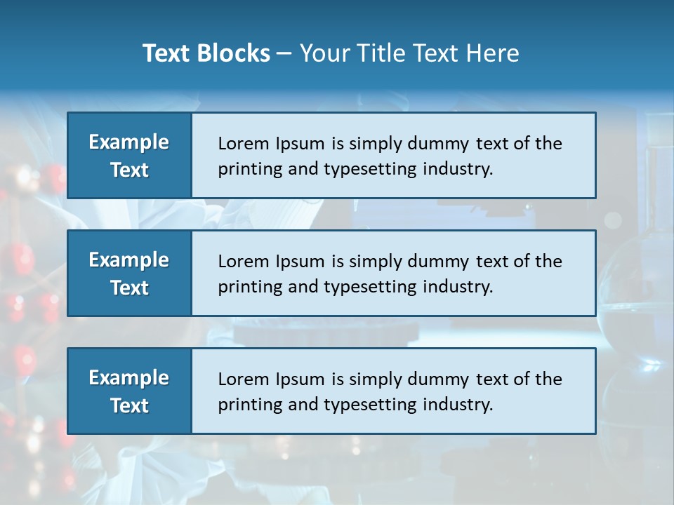 Chemist Learner Infection PowerPoint Template