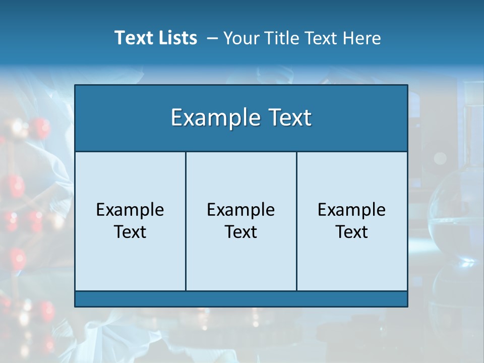 Chemist Learner Infection PowerPoint Template