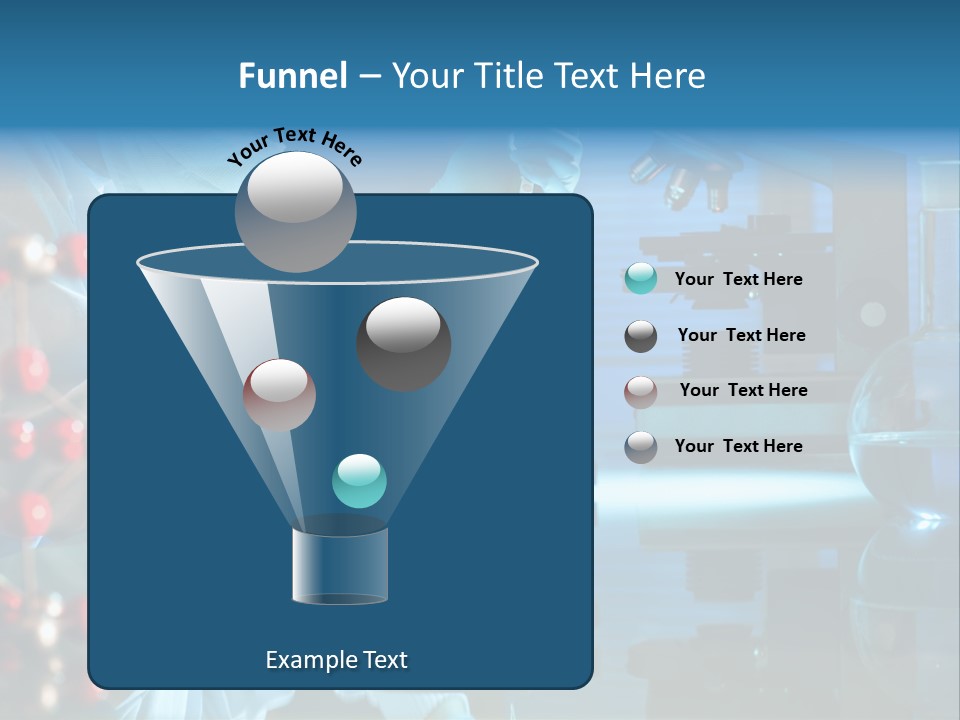 Chemist Learner Infection PowerPoint Template