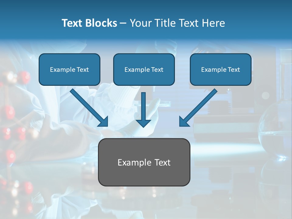 Chemist Learner Infection PowerPoint Template