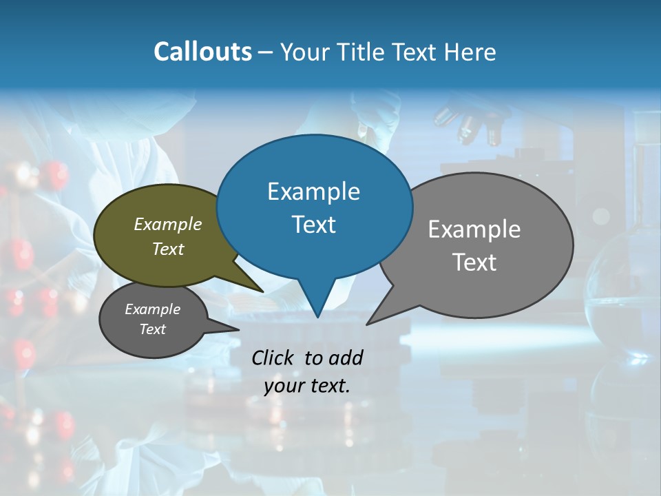 Chemist Learner Infection PowerPoint Template
