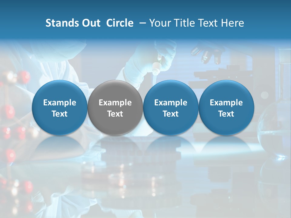 Chemist Learner Infection PowerPoint Template