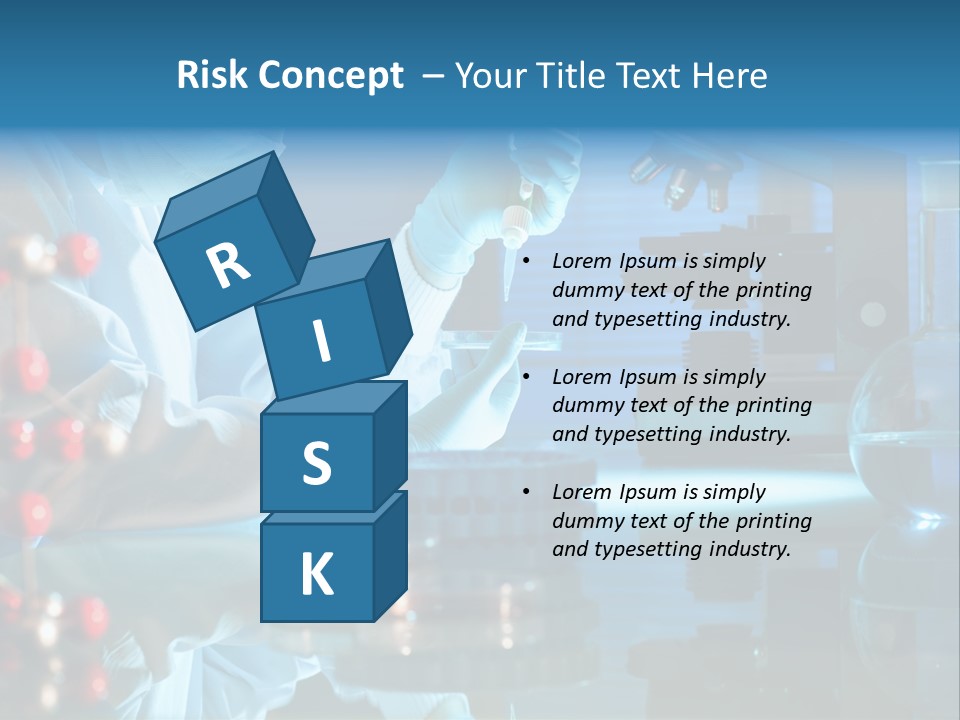 Chemist Learner Infection PowerPoint Template