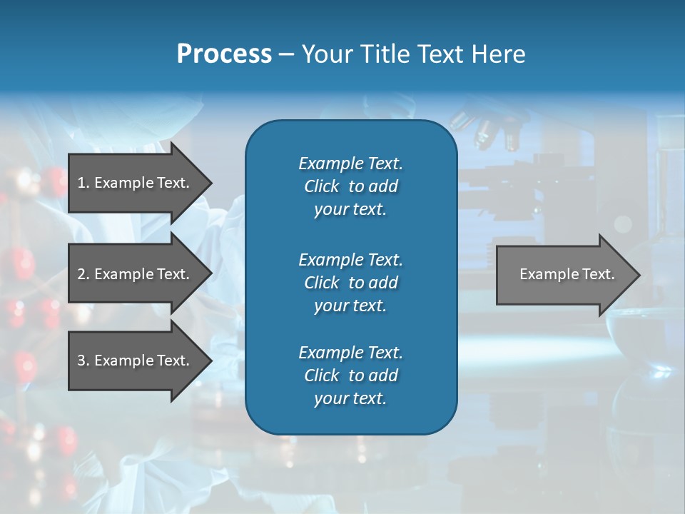 Chemist Learner Infection PowerPoint Template