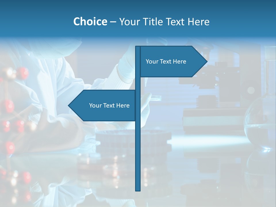 Chemist Learner Infection PowerPoint Template