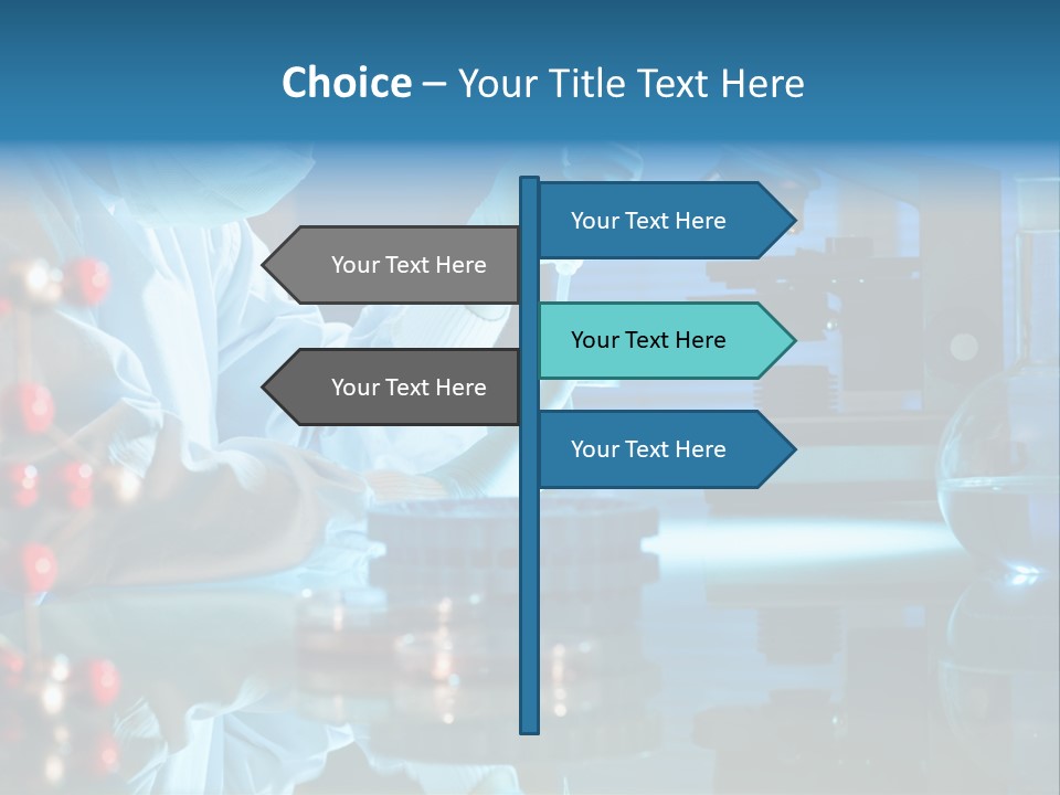 Chemist Learner Infection PowerPoint Template