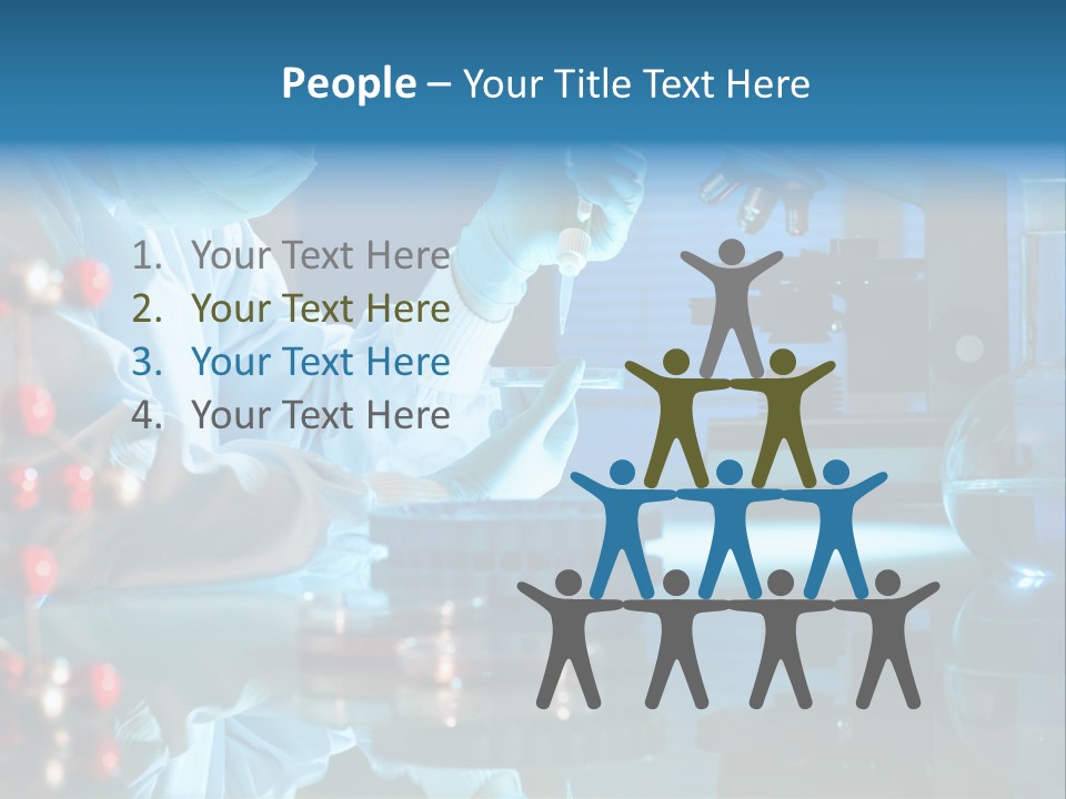 Chemist Learner Infection PowerPoint Template