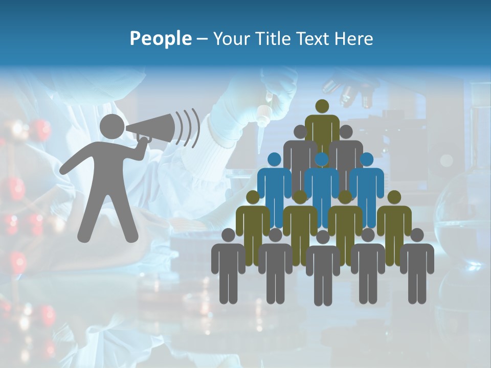 Chemist Learner Infection PowerPoint Template