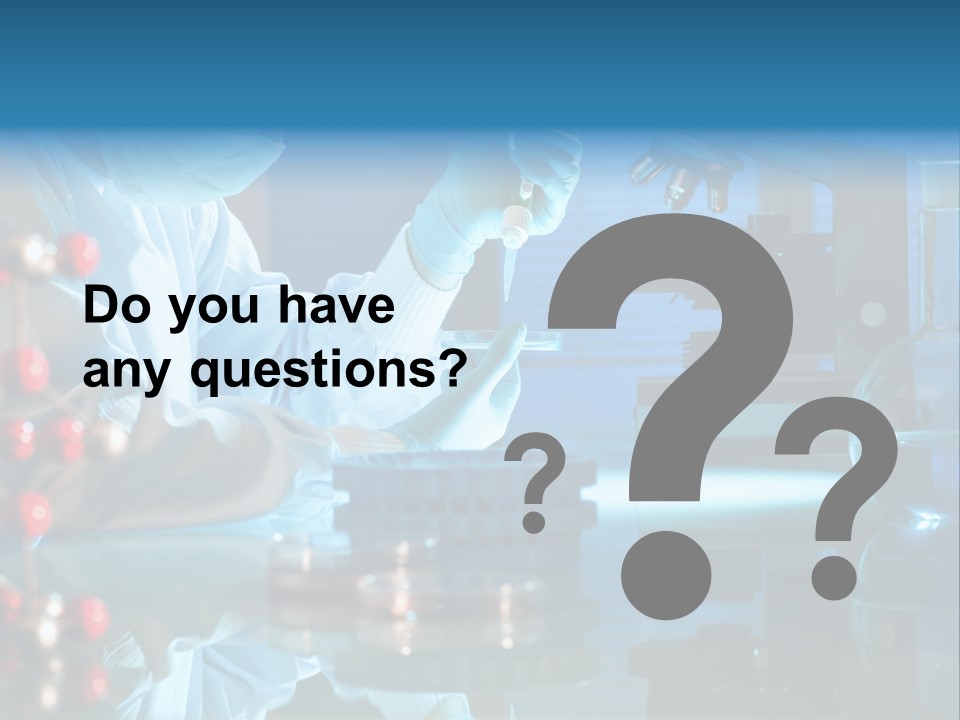 Chemist Learner Infection PowerPoint Template