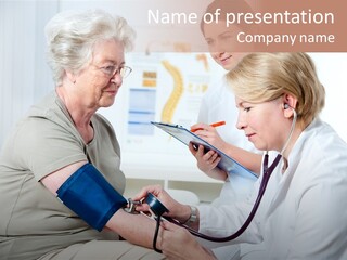 Nursing Home Healthy PowerPoint Template