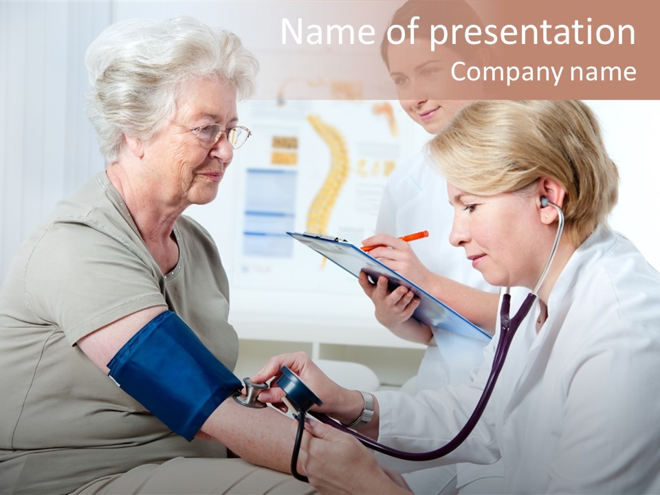 Nursing Home Healthy PowerPoint Template