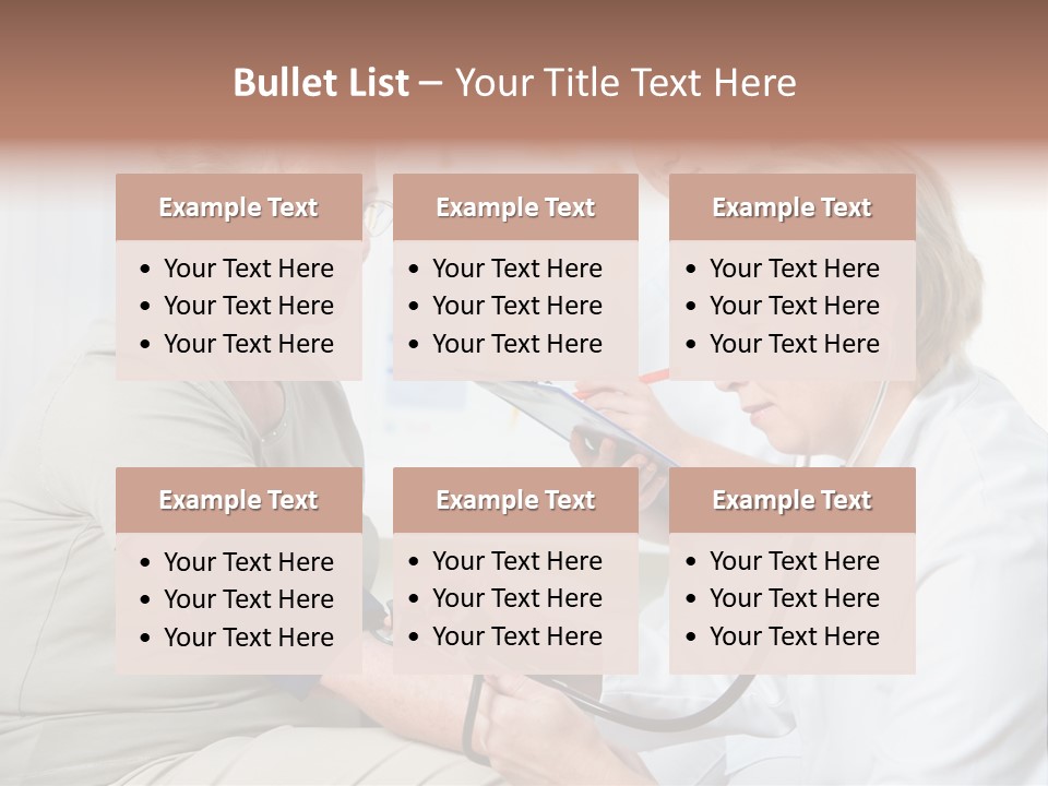 Nursing Home Healthy PowerPoint Template