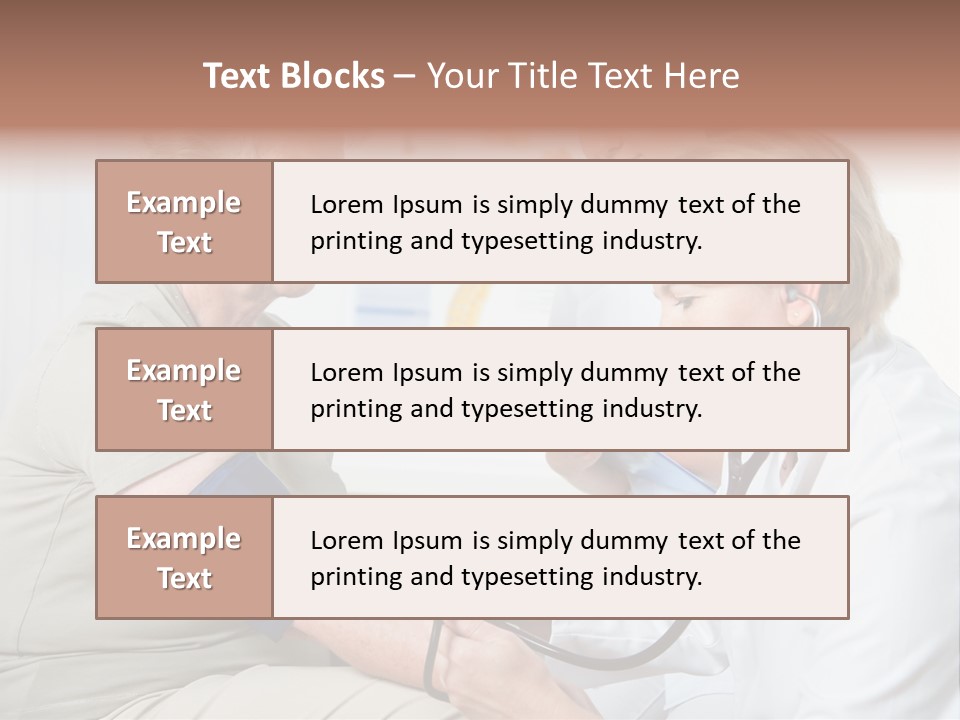 Nursing Home Healthy PowerPoint Template
