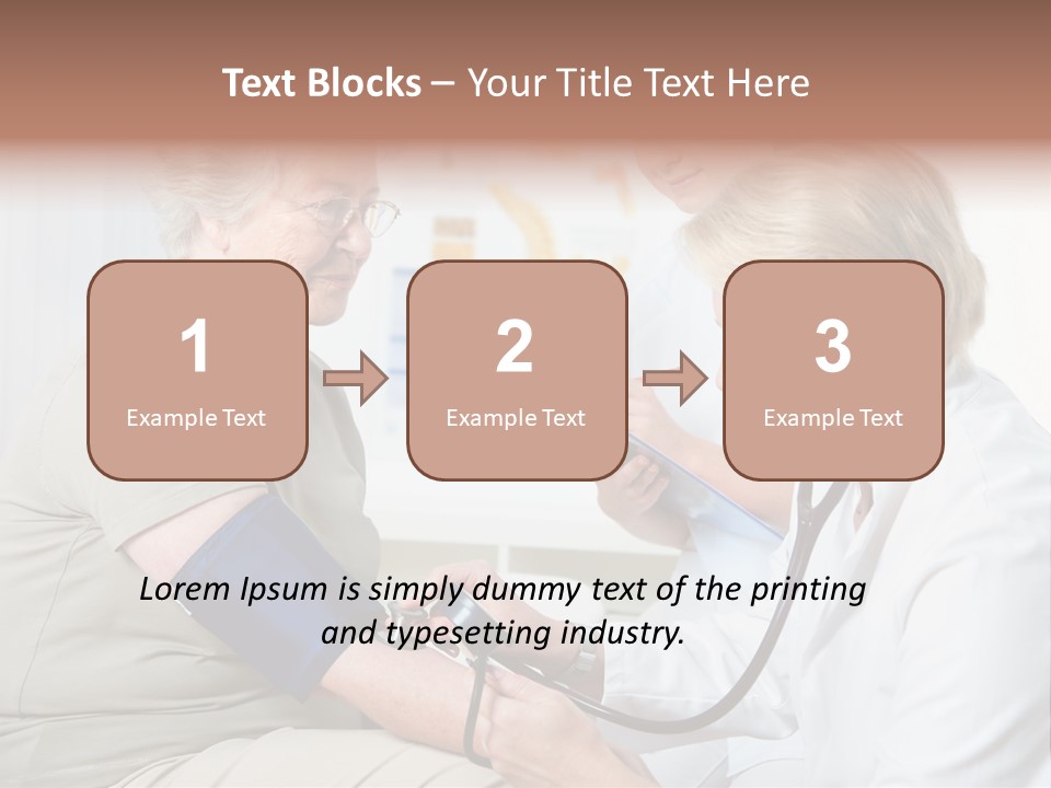 Nursing Home Healthy PowerPoint Template