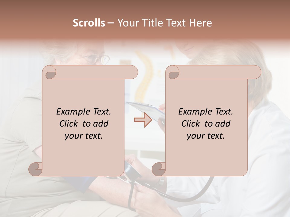 Nursing Home Healthy PowerPoint Template