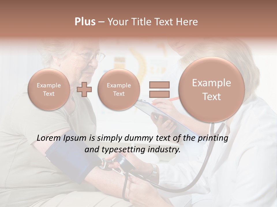 Nursing Home Healthy PowerPoint Template