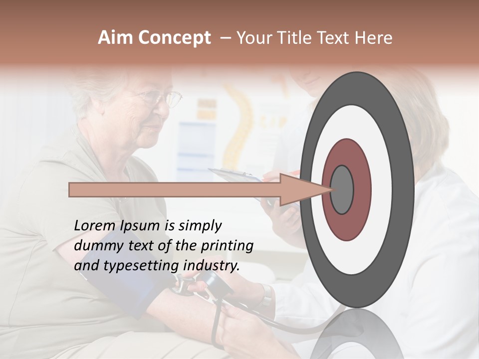 Nursing Home Healthy PowerPoint Template