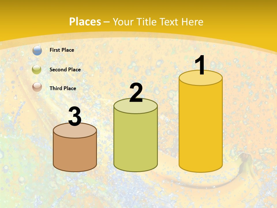 Boisson Chaleur Eau PowerPoint Template