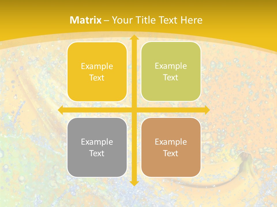 Boisson Chaleur Eau PowerPoint Template