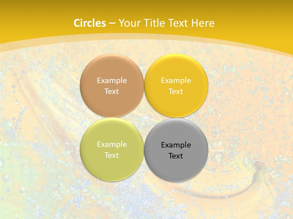 Boisson Chaleur Eau PowerPoint Template