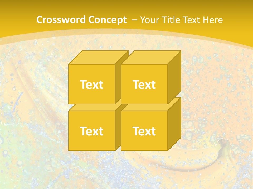 Boisson Chaleur Eau PowerPoint Template