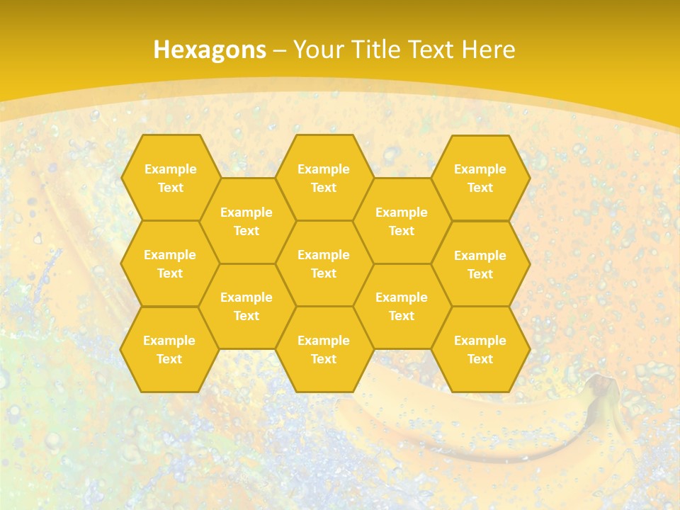 Boisson Chaleur Eau PowerPoint Template