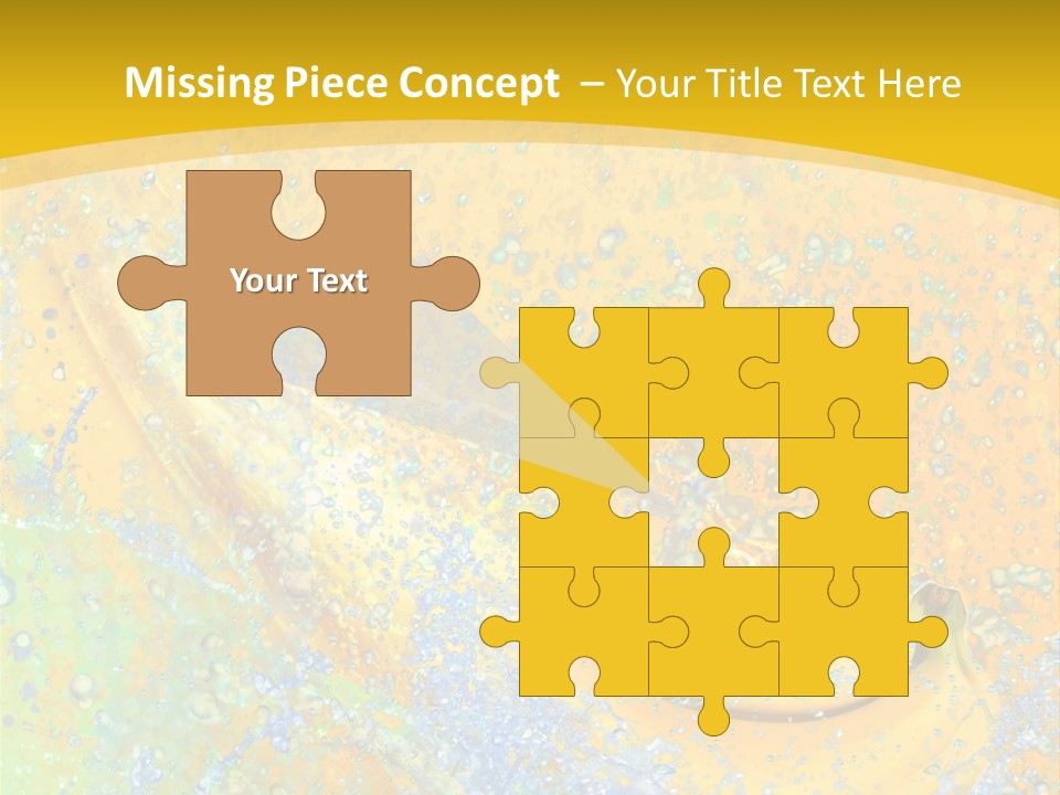 Boisson Chaleur Eau PowerPoint Template