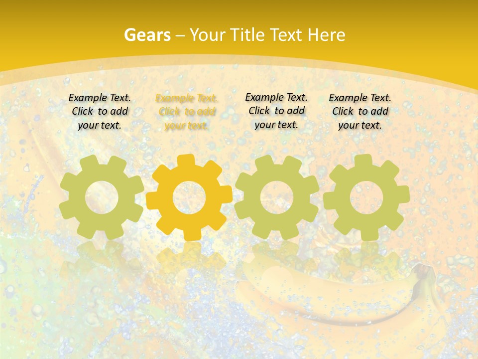 Boisson Chaleur Eau PowerPoint Template