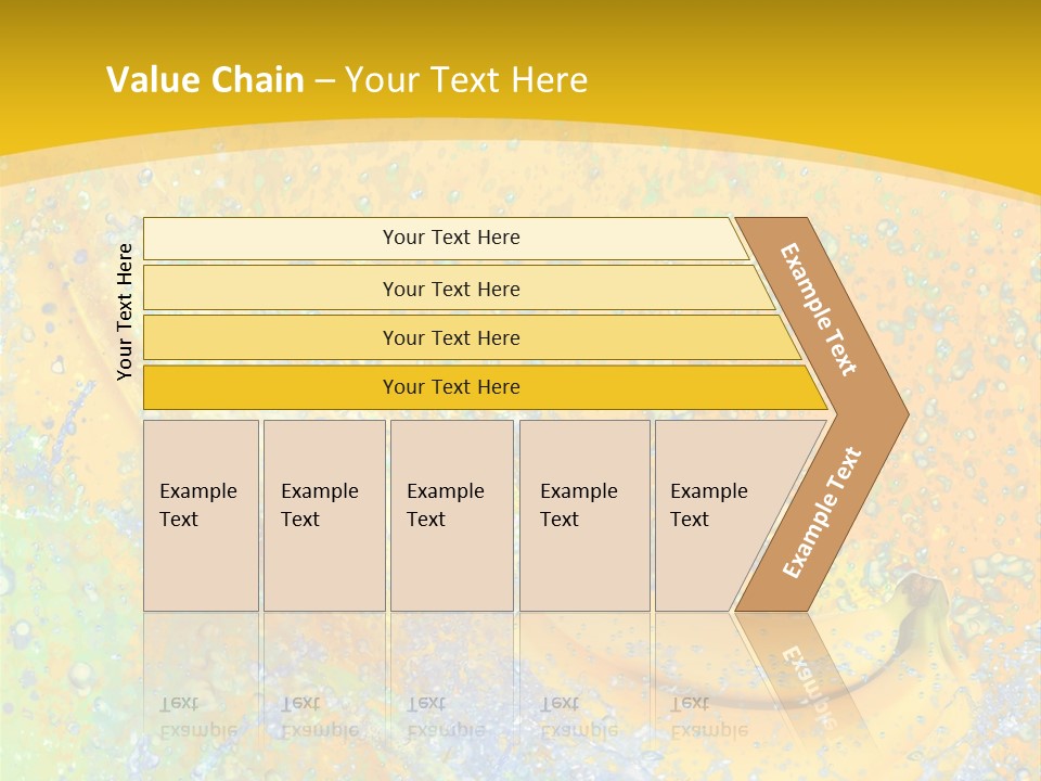 Boisson Chaleur Eau PowerPoint Template