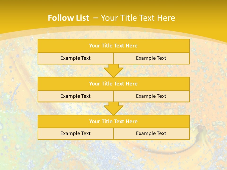 Boisson Chaleur Eau PowerPoint Template