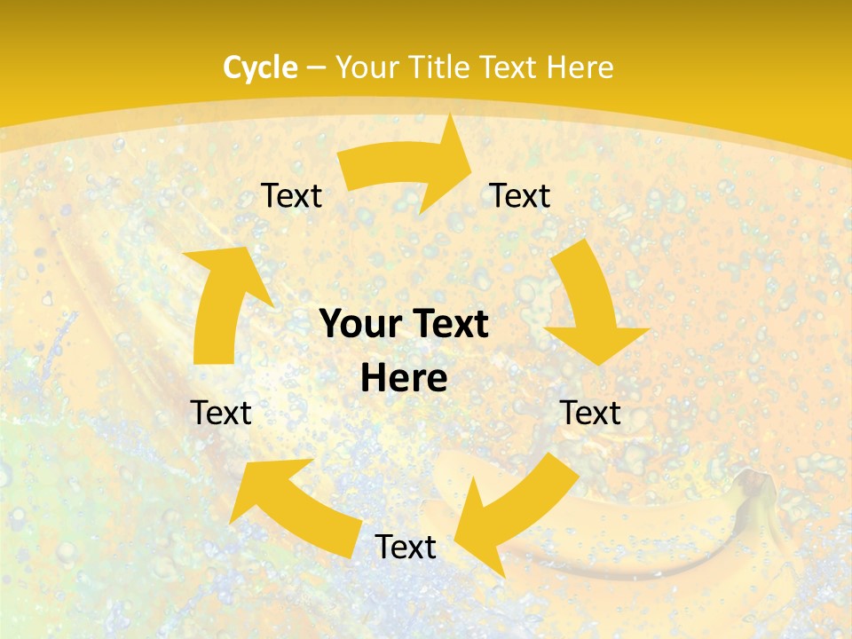 Boisson Chaleur Eau PowerPoint Template