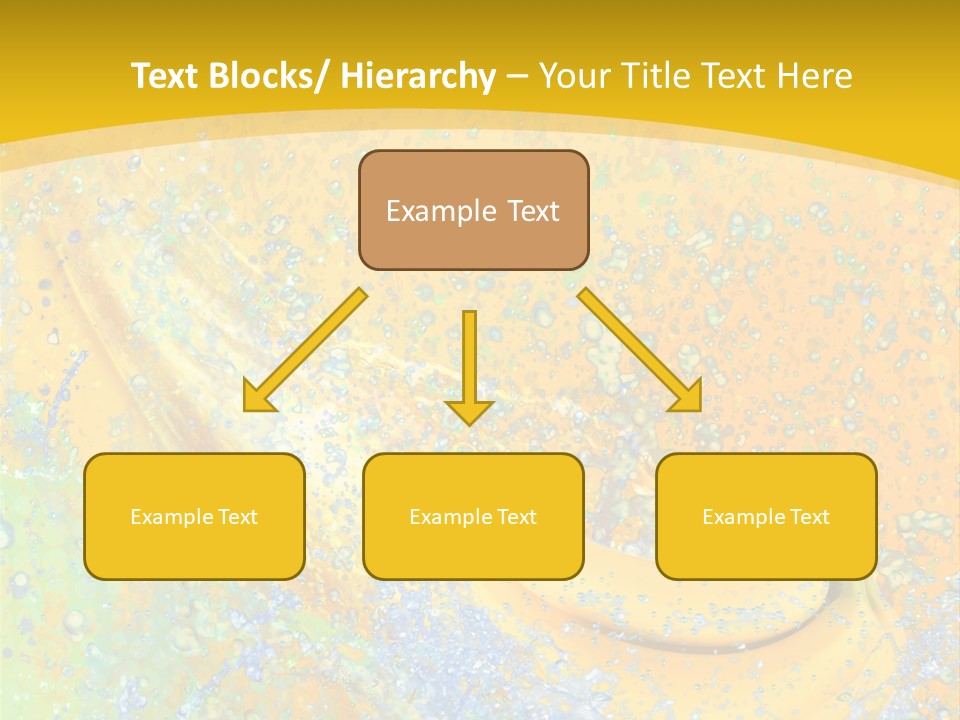 Boisson Chaleur Eau PowerPoint Template