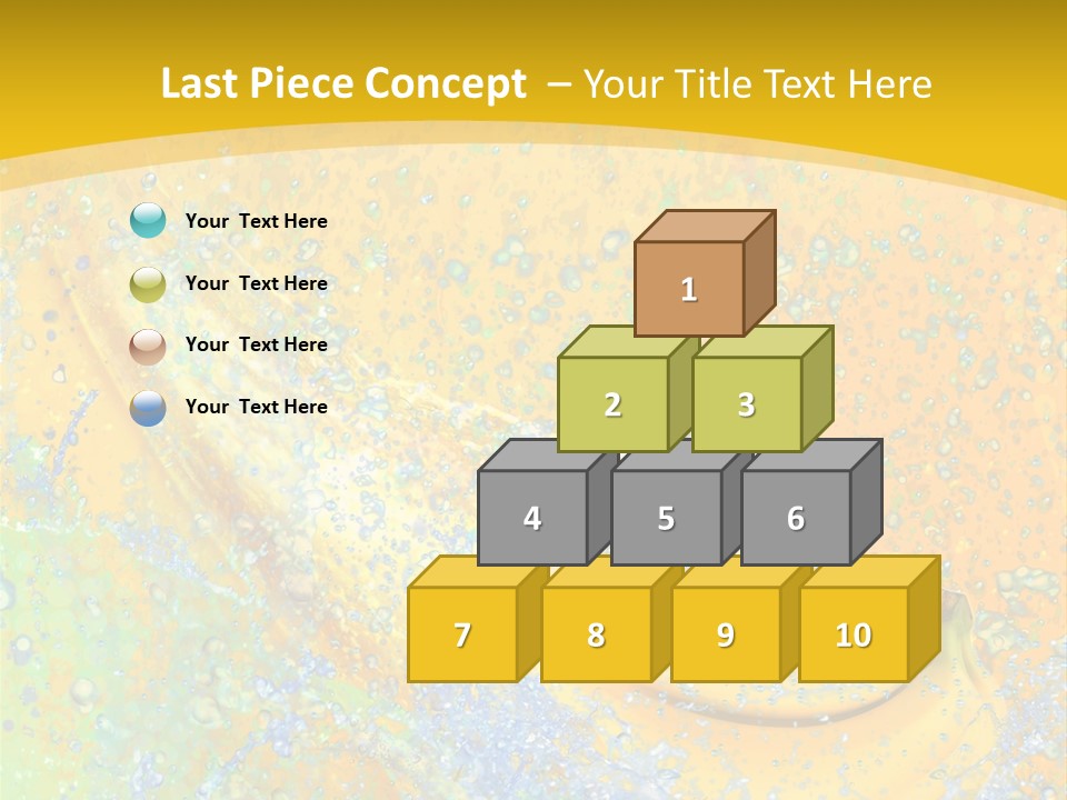 Boisson Chaleur Eau PowerPoint Template